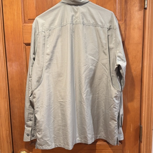 Eddie Bauer men sport shop long sleeve button down shirt size large. - Picture 10 of 11